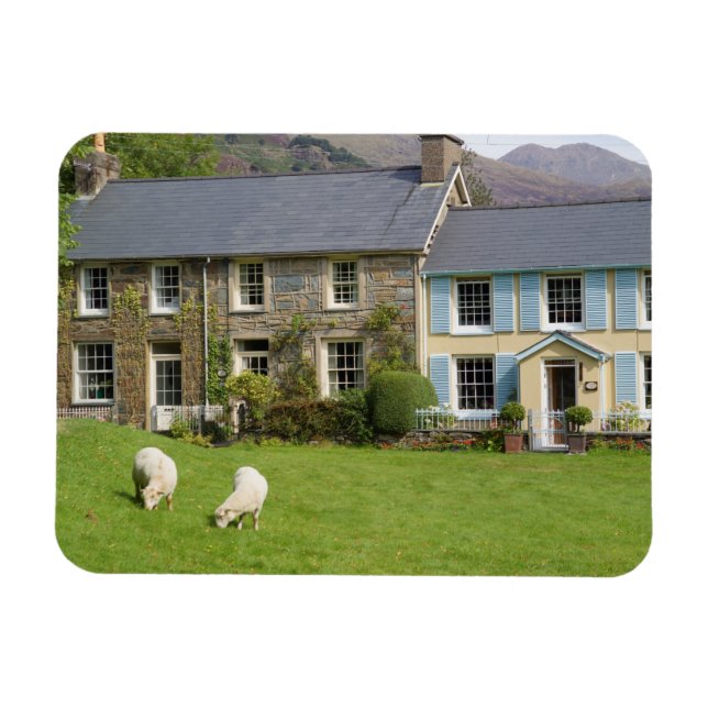 Stugor, Beddgelert, Gwynedd, Wales Magnet (Horisontell)