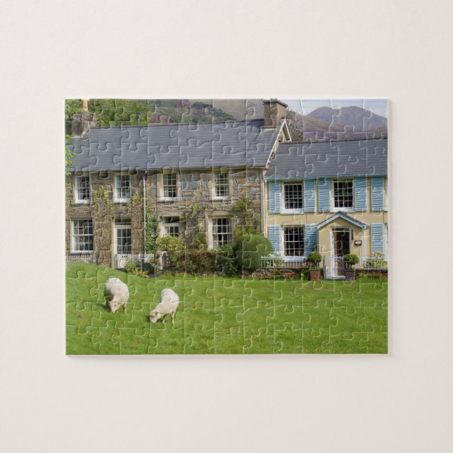 Stugor, Beddgelert, Gwynedd, Wales Pussel (Horisontell)
