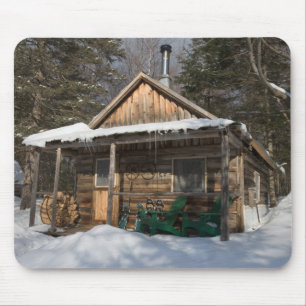 Stugorna vid AMC:s Little Lyford Pond Musmatta