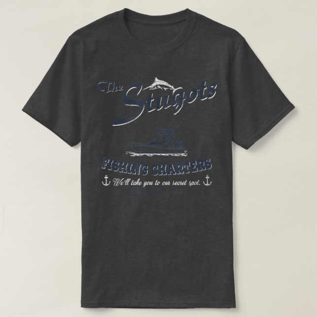 Stugots fiskestadgar  t shirt (Design framsida)