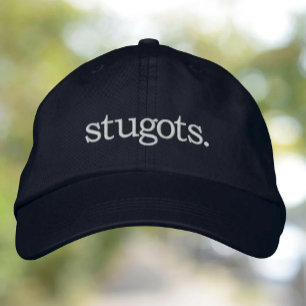 Stugots Funny Italiana Sicilian Humor Joke Broderad Keps