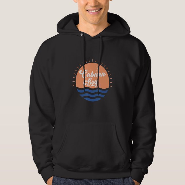 Stugpojke Poolparty Bartender Hoodie (Framsida)