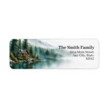 Stugreturadressetiketter | Lake Forest Mountain