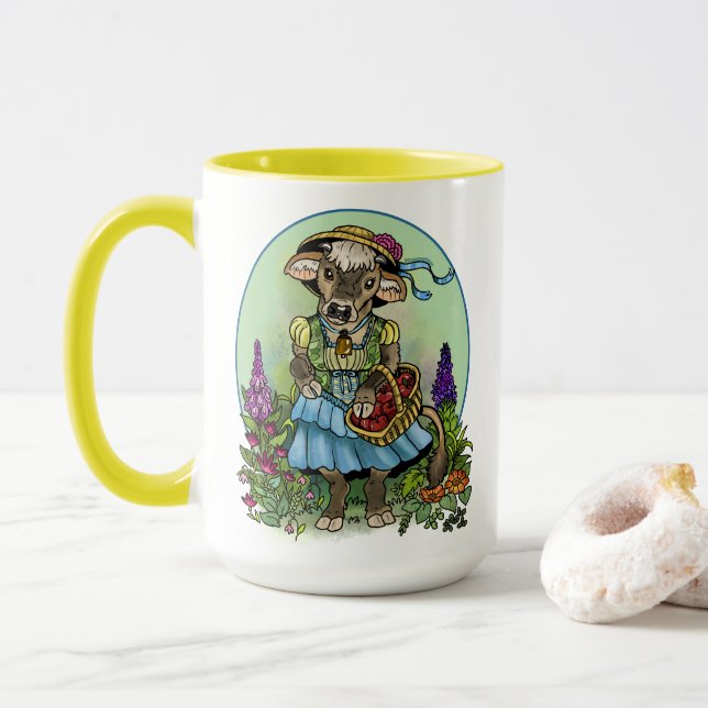Stugtrött cowgirl mugg (Med munk)