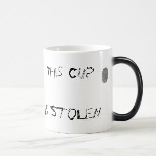 Stulen Morphing mugg, med TRYCK! Magisk Mugg