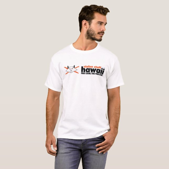 Stulen sakerHawaii skjorta Tee Shirt (Hel framsida)