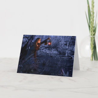 Stulit tomt hälsningkort för säsong kort