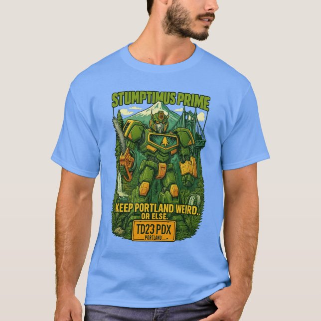 Stumptimus Prime T Shirt (Framsida)