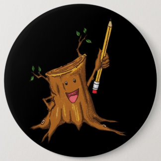 Stumpy knäppas (den kolossala) svarten knapp