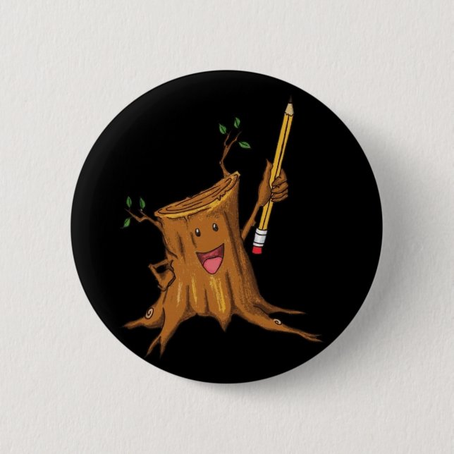 Stumpy knäppas (den standarda) svarten knapp (Framsida)