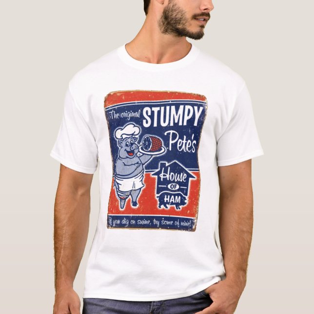 Stumpy Petes Tee Shirt (Framsida)