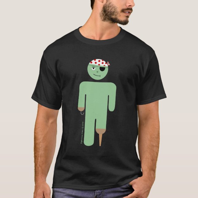 Stumpy piraten t-shirt (Framsida)