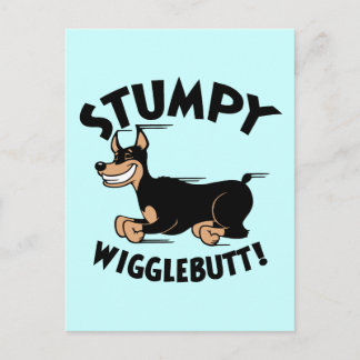 Stumpy Wigglerummen! Vykort