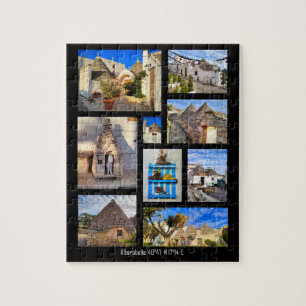 Stunning Alberobello, kollage 110 biet Pussel