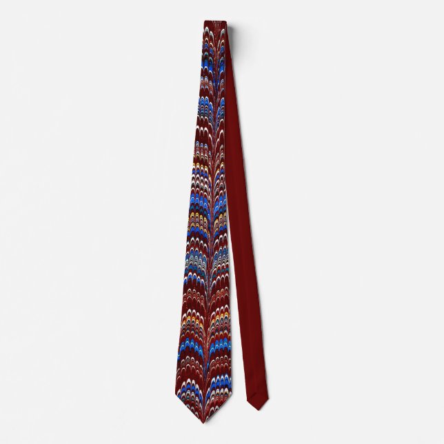 Stunning Antique Marcular Papprare Tie Slips (Framsida)