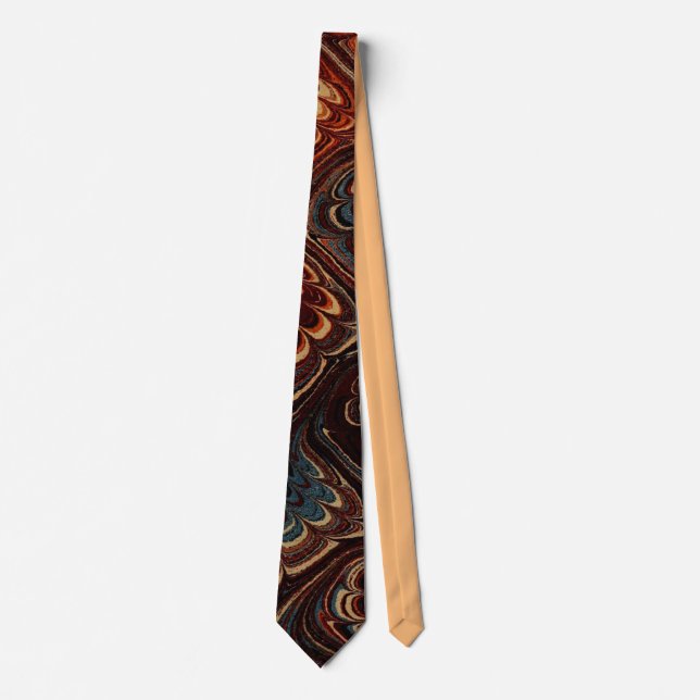 Stunning Antique Marcular Papprare Tie Slips (Framsida)