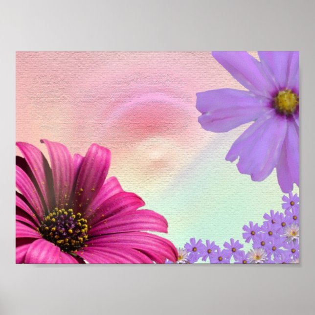 STUNNING ART UTTRYCK PÅ TEXTURED CANVAS POSTER (Framsidan)