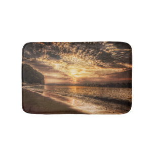 Stunning Beach Sunrise Badrumsmatta