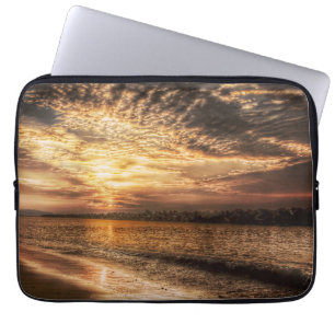 Stunning Beach Sunrise Laptop Fodral