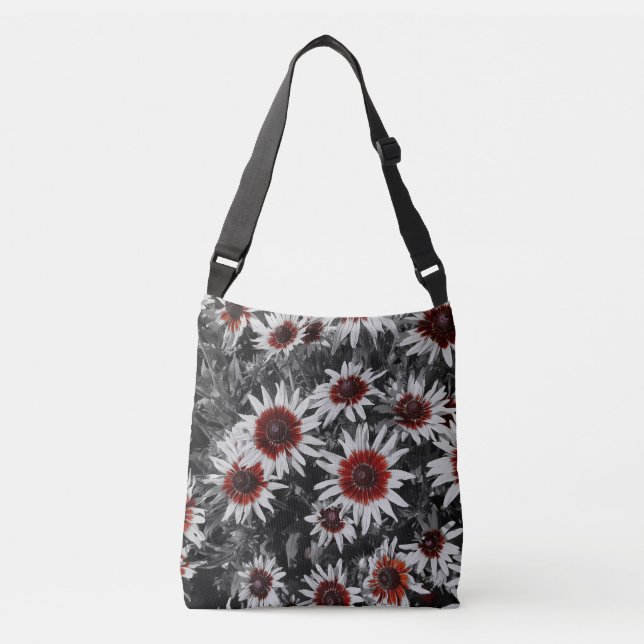 Stunning Black-Eyed Susans Crossbody Bag Axelväska (Framsida)