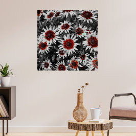 Stunning Black-Eyed Susans Poster
