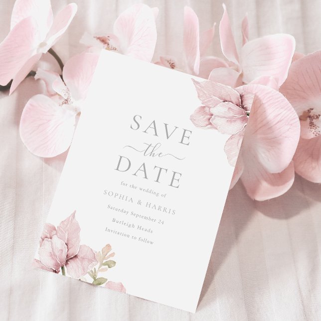 Stunning Blush Floral Elegance Wedding Spara Datumet (Skapare uppladdad)