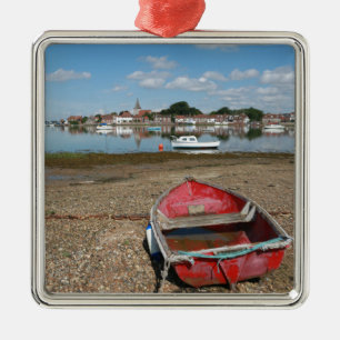 Stunning Bosham Harbour England Julgransprydnad Metall
