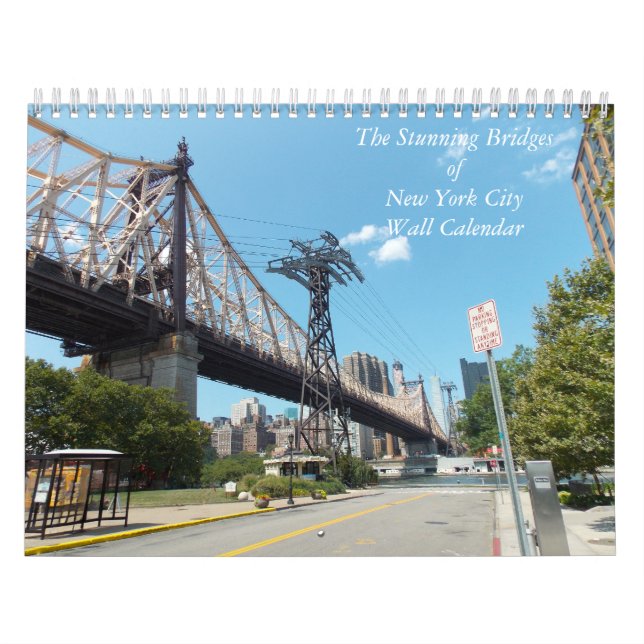 Stunning Bridges of NYC Wall Calendar Kalender (Omslag)