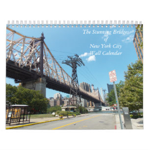 Stunning Bridges of NYC Wall Calendar Kalender