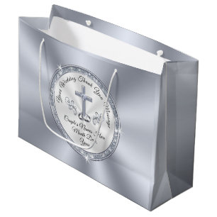 Stunning CHRISTIAN, Personlig Bröllop Gift Bags