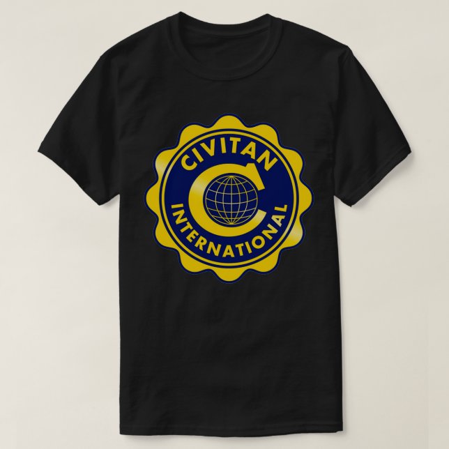 Stunning Civitan Internationell T Shirt (Design framsida)