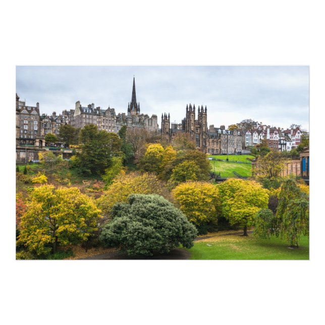 Stunning Edinburgh Poster (Framsidan)