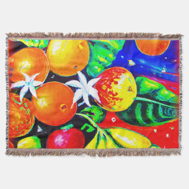 Stunning Fruits Starry Himlar. Köp nu Filt (Framsidan)