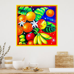 Stunning Fruits Starry Himlar. Köp nu Poster