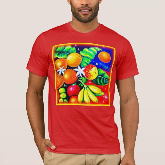 Stunning Fruits Starry Himlar. Köp nu T Shirt (Framsida)