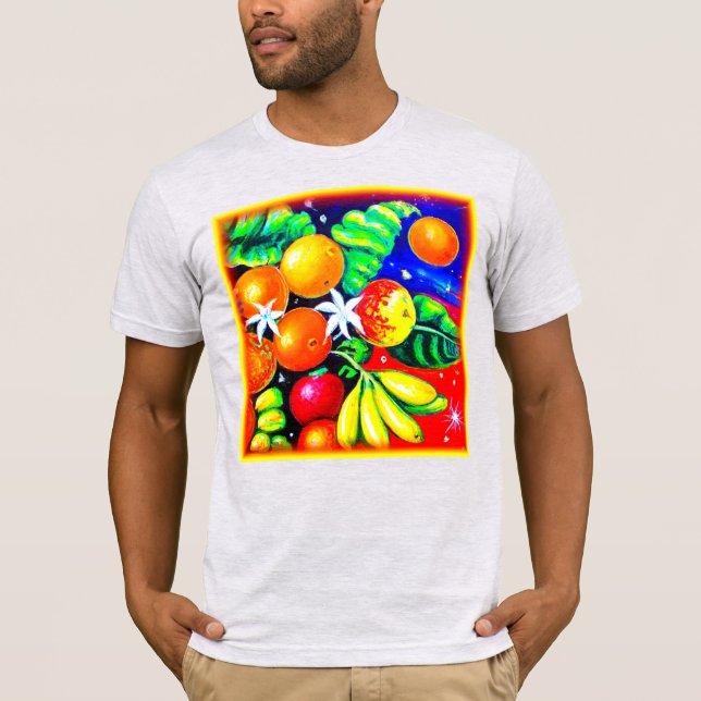 Stunning Fruits Starry Himlar. Köp nu T Shirt (Framsida)