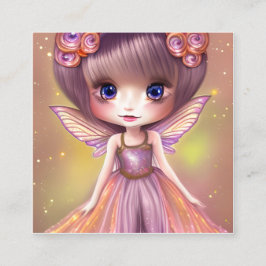 Stunning Glitter Struktur Silke Magic Chibi Fairy