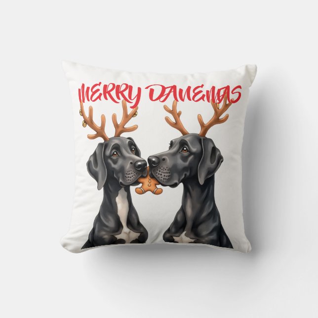 Stunning Great Dane Cushion Kudde (Framsida)