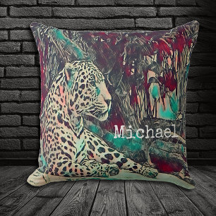 Stunning Jaguar Personlig Kudde
