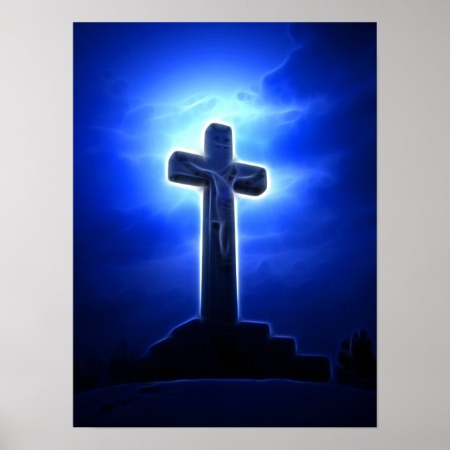 Stunning Jesus Crucifixion Poster (Framsidan)