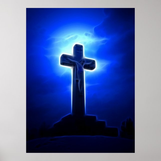 Stunning Jesus Crucifixion Poster (Framsidan)
