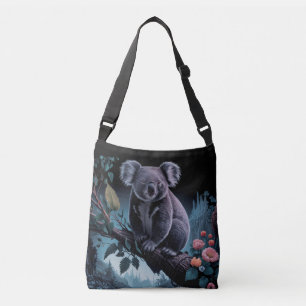 STUNNING KOALA BEAR ART AXELVÄSKA