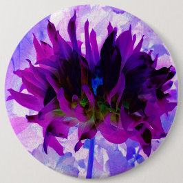 Stunning Lila och Black Cactus Dahlia Knapp
