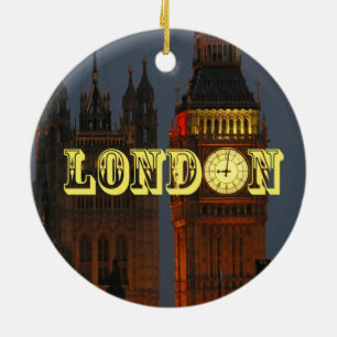 Stunning London Pro Photo Julgransprydnad Keramik