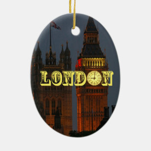 Stunning London Pro Photo Julgransprydnad Keramik