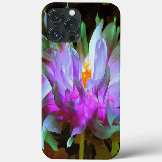 Stunning Magenta och Lime Green Cactus Dahlia (Baksida)