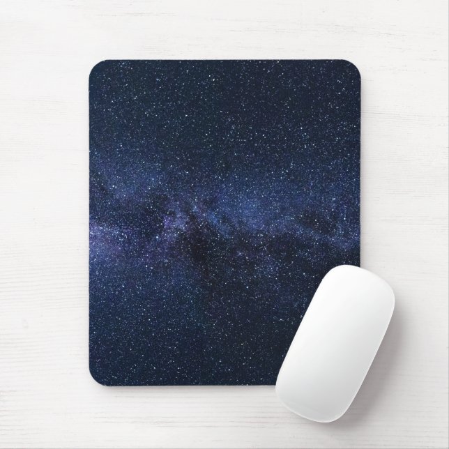 Stunning Milky Way Mouse Pad for Starry Nights Musmatta (Med mus)