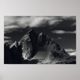 Stunning Mounten Jalovec, Slovenien Poster