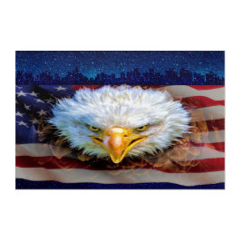 Stunning Patriotic Acrylic Art