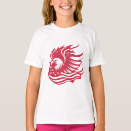 Stunning Patriotic Eagle Digital Artwork T Shirt